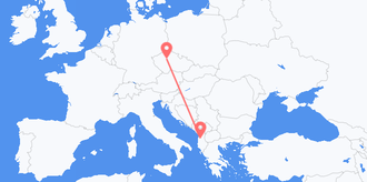 the Czech Republic to Albania