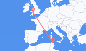 Voli dalla Tunisia per il Galles