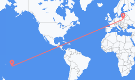 Flights from Niue to Poland