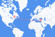 Flights from Montreal to Larnaca