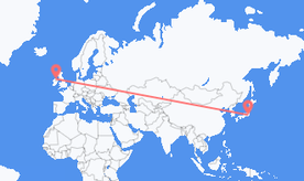 Flights from Japan to Northern Ireland