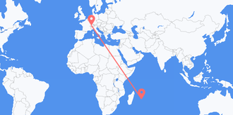 Mauritius to Switzerland
