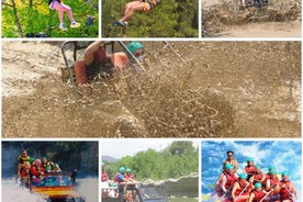 Antalya: Jeep Safari, Rafting, Quad/Buggy & Zipline w/ lunch