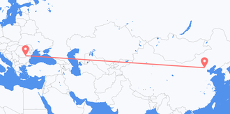 China to Romania
