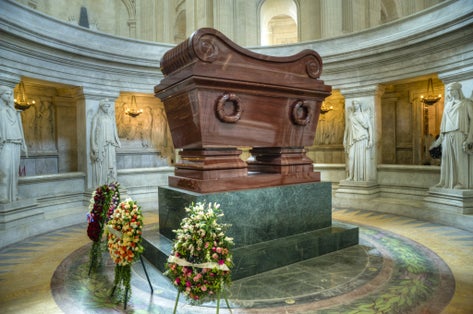 Napoleon's tomb at Les Invalides, Paris, France