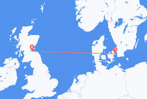 Flights from Copenhagen to Edinburgh