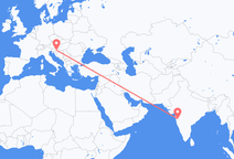 Flights from Pune to Zagreb