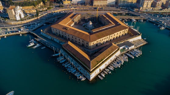 Mole Vanvitelliana also known as the lazaretto of Ancona