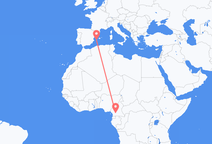 Yaoundé to Ibiza