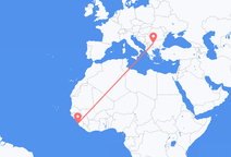 Flights from Freetown to Sofia