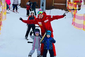 Day Trip with Ski & Snowboard Lessons in Paltinis near Sibiu