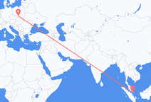 Flyg från Singapore till Katowice