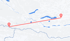 Train tickets from Klagenfurt to Tarvisio