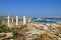 photo of view of Archaeological island Delos in Greece,Mykonos Greece.