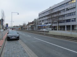 Photo of panorama of New City Hall in Hannover in a beautiful summer day, Germany.