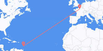 Cheap Flights from St. Lucia to France – Lowest Fares & Maximum Choice