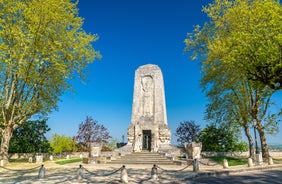 Photo of Tours aerial panoramic view. Tours is a city in the Loire valley of France.