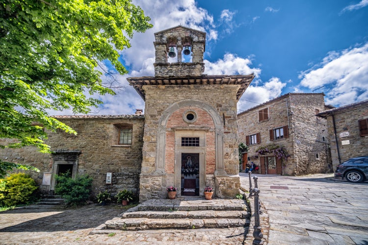 Birth chapel Nativita in Cortona, Tuscany, Italy