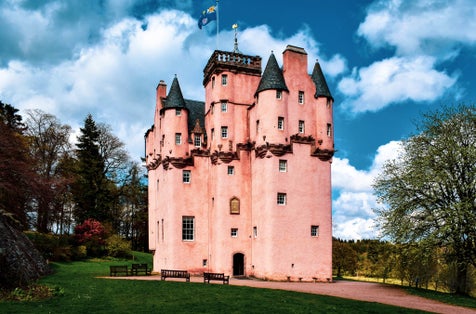 Photo of Craigievar Castle, North East Scotland , Aberdeen .