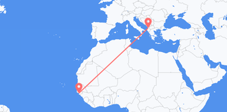 Guinea-Bissau to Albania