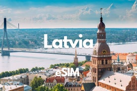 Riga Data eSIM 0,5 GB dagligen till 50 GB 30 dagar