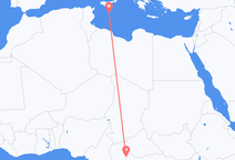 Bangui to Valletta