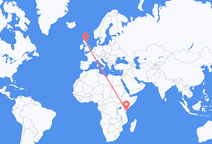 Flüge von Mombasa nach Edinburgh