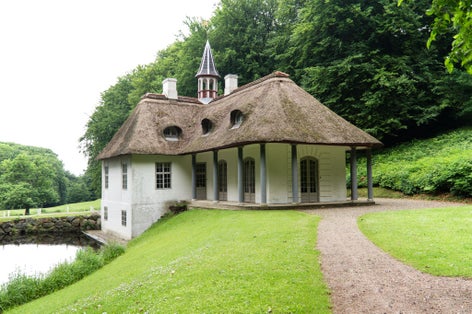 Photo of Borre Liselund Slot (Liselund Castle) Møn Region Sjælland (Region Zealand) Denmark.