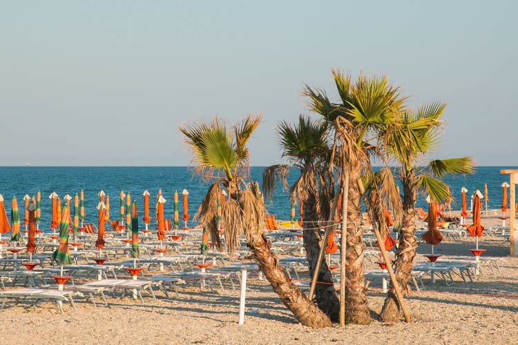 Summer vacation in the adriatic sea, Civitanova Marche.