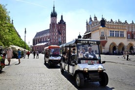 Cracovie: visite guidée privée de la ville en voiture électrique