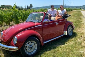 Original Tuscany tour by Vintage Beetle car - Private