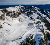 Photo of Lenggries popular tourist resort whether winter or summer in the Isarwinkel, Germany.