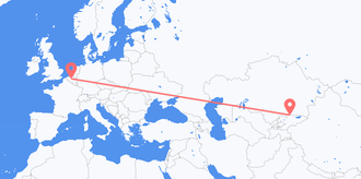 Kyrgyzstan to Belgium