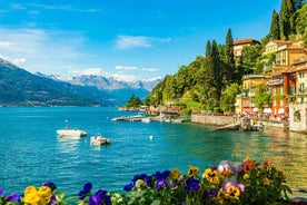 Lake Como, Bellagio with Private Boat Cruise Included