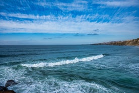 Photo of aerial view of Ericeira, Portugal.