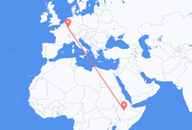 Addis Ababa to Luxembourg