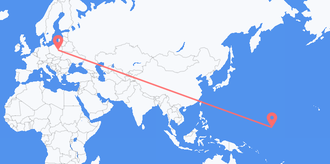 Flights from Marshall Islands to Poland