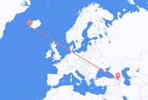 Flug frá Jerevan til Reykjavíkur