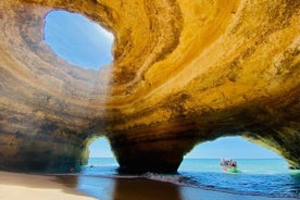 De Lisbonne à l'Algarve : Portimão et excursion en bateau à la grotte marine de Benagil