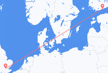 Flug frá Helsinki til London