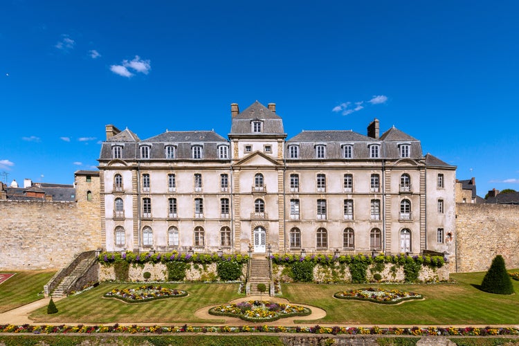 Chateau de l'Hermine at the Porte Portenne in Vannes