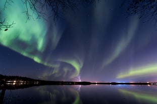 Photo of the blue Baltic Sea beach in Kalajoki, Finland.