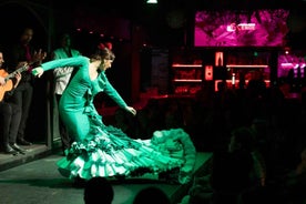 Barcelona: Flamenco Sýning með Drykk á La Rambla