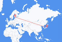 Flights from Tokyo to Helsinki