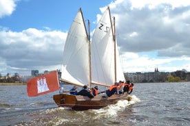 Sailing trip on the Hamburg Outer Alster