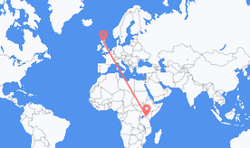 Flights from Kenya to Scotland