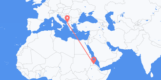 Eritrea to Albania