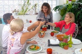 Sabores portugueses en una casa típica de pueblo.