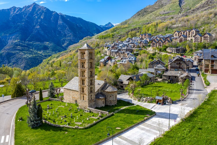 Photo of Roman Church of Sant Climent de Taull (Catalonia - Spain). 