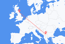 Flights from Pristina to Newcastle upon Tyne